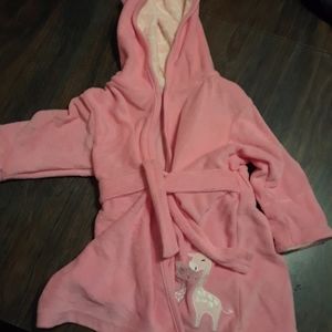 Just one you Carter's robe pink 0-9months